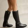 Women Bobbies Knee High Boots | Bianca