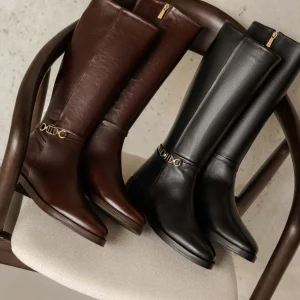 Women Bobbies Knee High Boots | Bianca