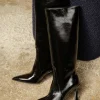 Women Bobbies Knee High Boots | Clarisse
