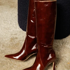 Women Bobbies Knee High Boots | Clarisse