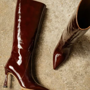 Women Bobbies Knee High Boots | Clarisse