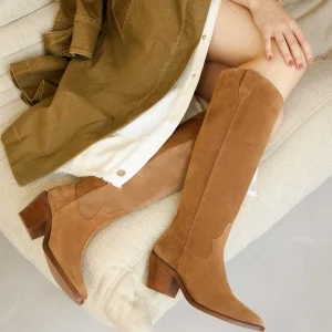 Women Bobbies Knee High Boots | Dolores