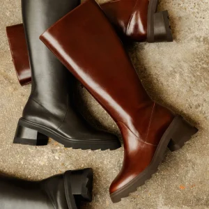Women Bobbies Knee High Boots | Enora