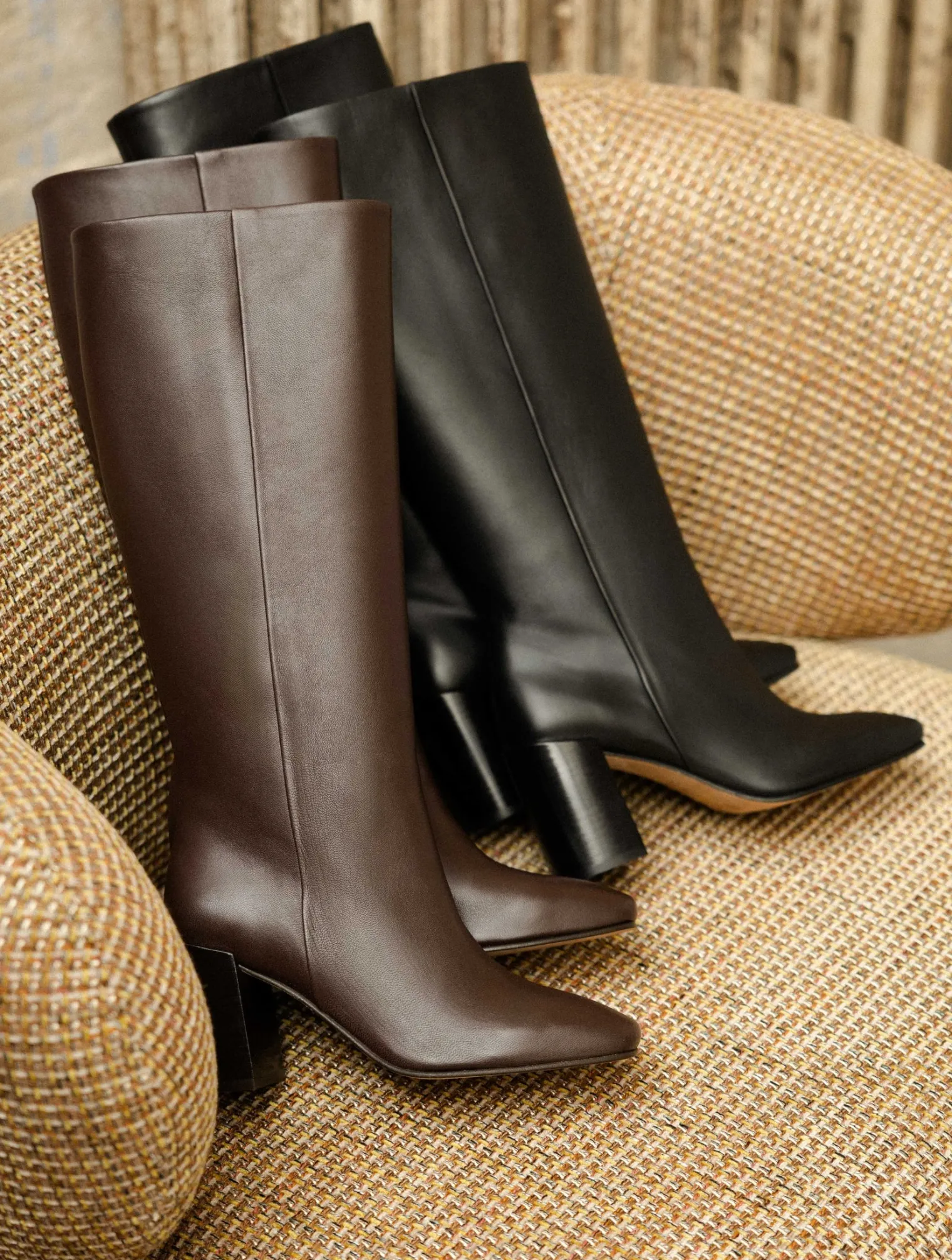 hisa_5-1.webp Women Bobbies Knee High Boots | Hisaé