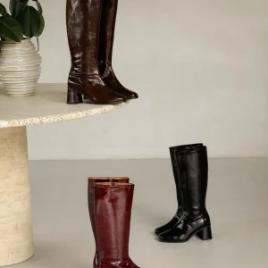 Women Bobbies Knee High Boots | Laïla