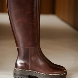 Women Bobbies Knee High Boots | Perry