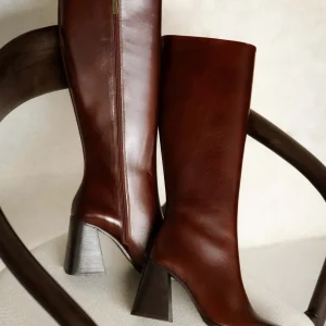 Women Bobbies Knee High Boots | Tamar