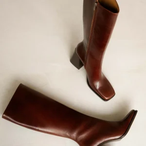 Women Bobbies Knee High Boots | Tamar