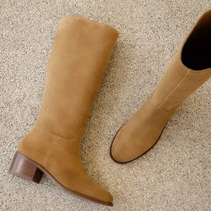 Women Bobbies Knee High Boots | Zohra