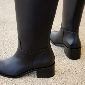 Women Bobbies Knee High Boots | Zohra