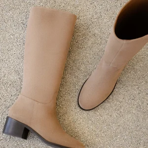 Women Bobbies Knee High Boots | Zohra