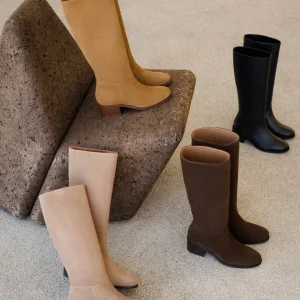 Women Bobbies Knee High Boots | Zohra