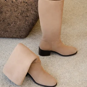 Women Bobbies Knee High Boots | Zohra