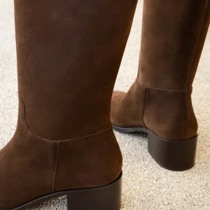 Women Bobbies Knee High Boots | Zohra