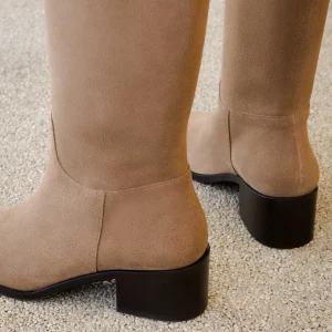 Women Bobbies Knee High Boots | Zohra
